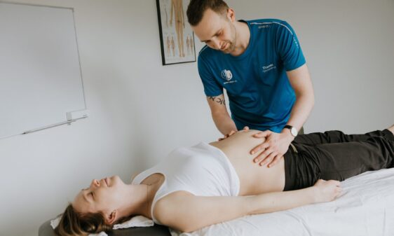 Fysioterapeut der giver gravidmassage på Østerbro i København