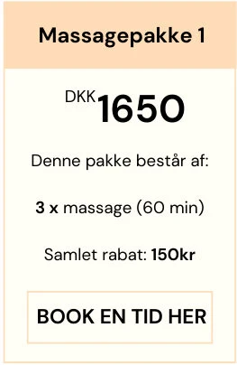 Massagepakke 1 hos Smertefys