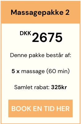 pris på massagepakke 2 hos Smertefys