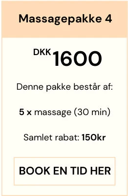 pris på massagepakke 4 hos Smertefys