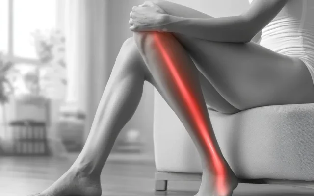 Smerter der stråler fra ballen og ud i benet Smerter der stråler fra ballen og ud i benet
