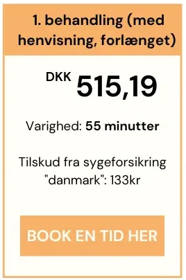 Priser på fysioterapi med henvisning pr. 1.10.25 hos Smertefys Priser på fysioterapi med henvisning pr. 1.10.25 hos Smertefys