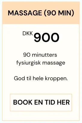 Priser på massage