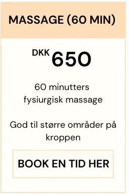 Priser på massage